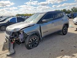 Jeep salvage cars for sale: 2019 Jeep Compass Trailhawk
