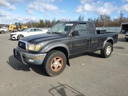 Salvage trucks for sale at Brookhaven, NY auction: 2003 Toyota Tacoma Xtracab Prerunner