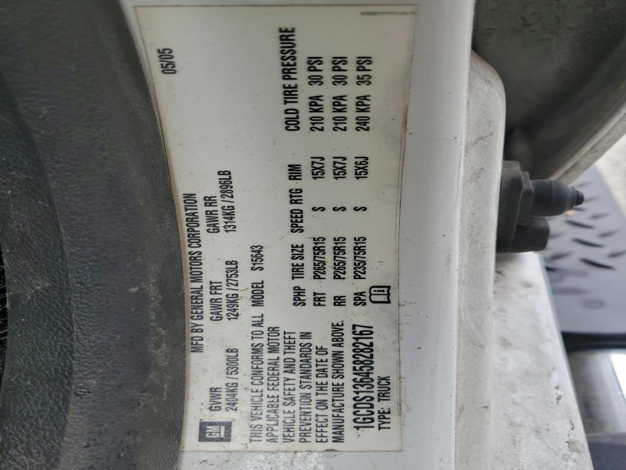 2005 Chevrolet Colorado