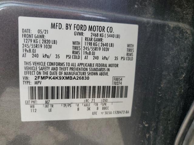 2021 Ford Edge Titanium