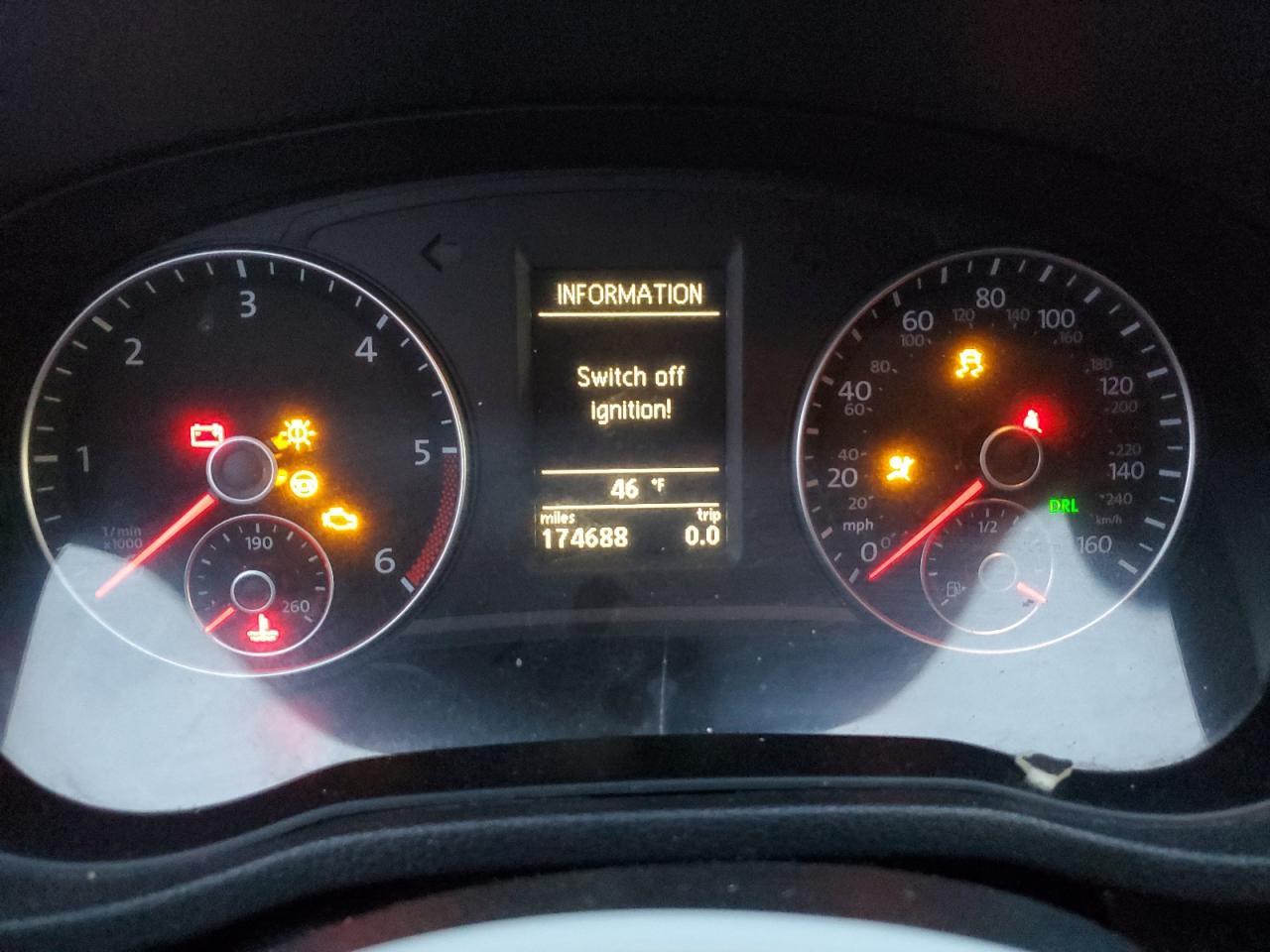 2012 Volkswagen Passat sel