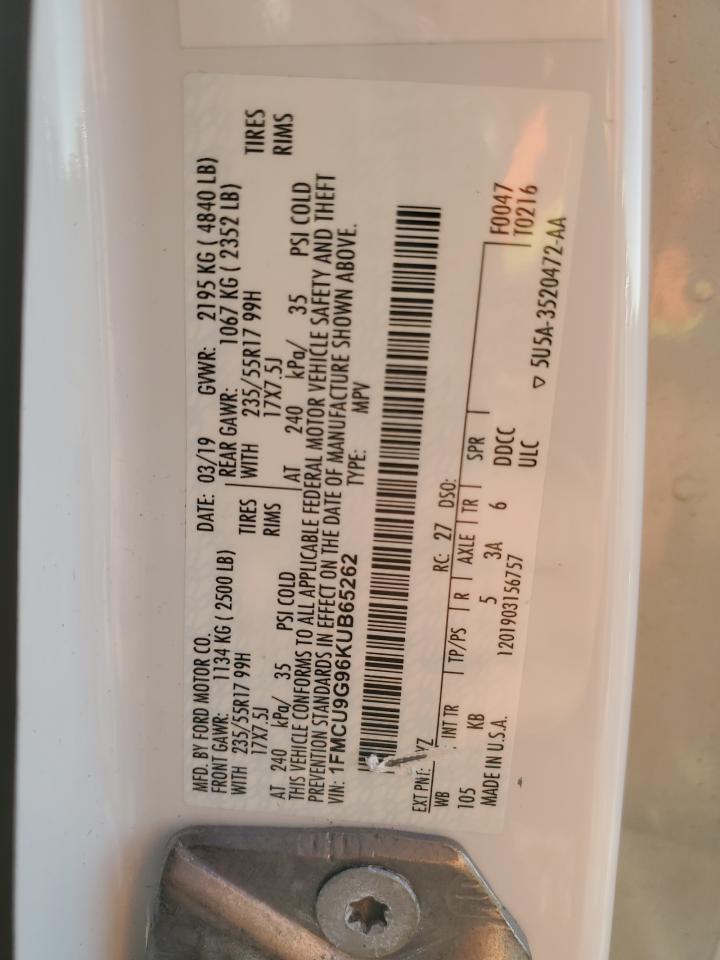 2019 Ford Escape se