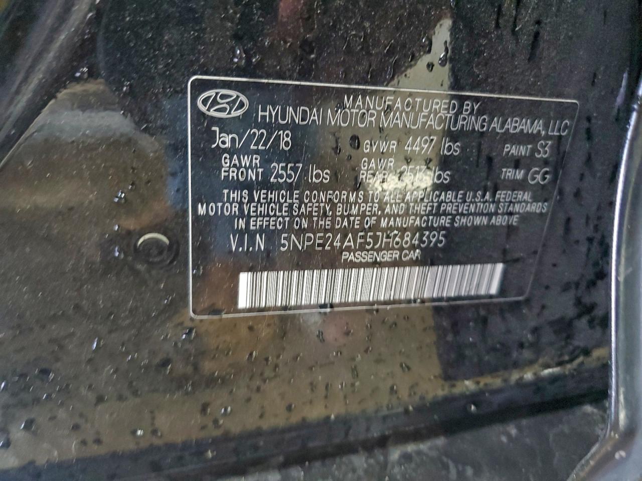 2018 Hyundai Sonata se