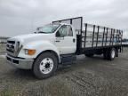 2010 Ford F650 Super Duty Flatbed Truck
