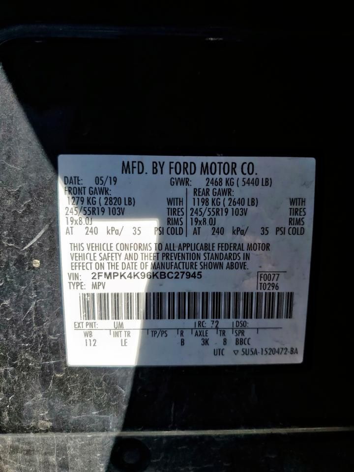 2019 Ford Edge Titanium