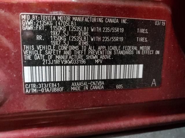 2019 Toyota Rav4 Adventure