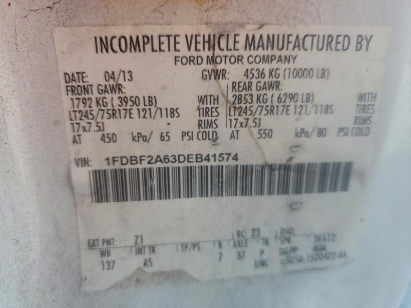 2013 Ford F250 Utility / Service Truck