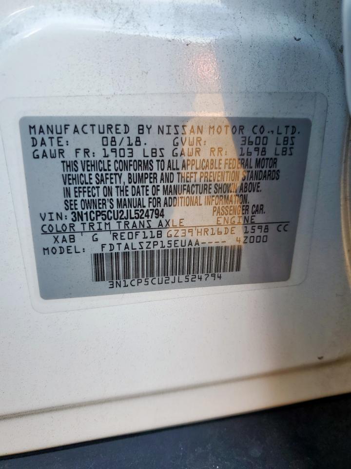 2018 Nissan Kicks s