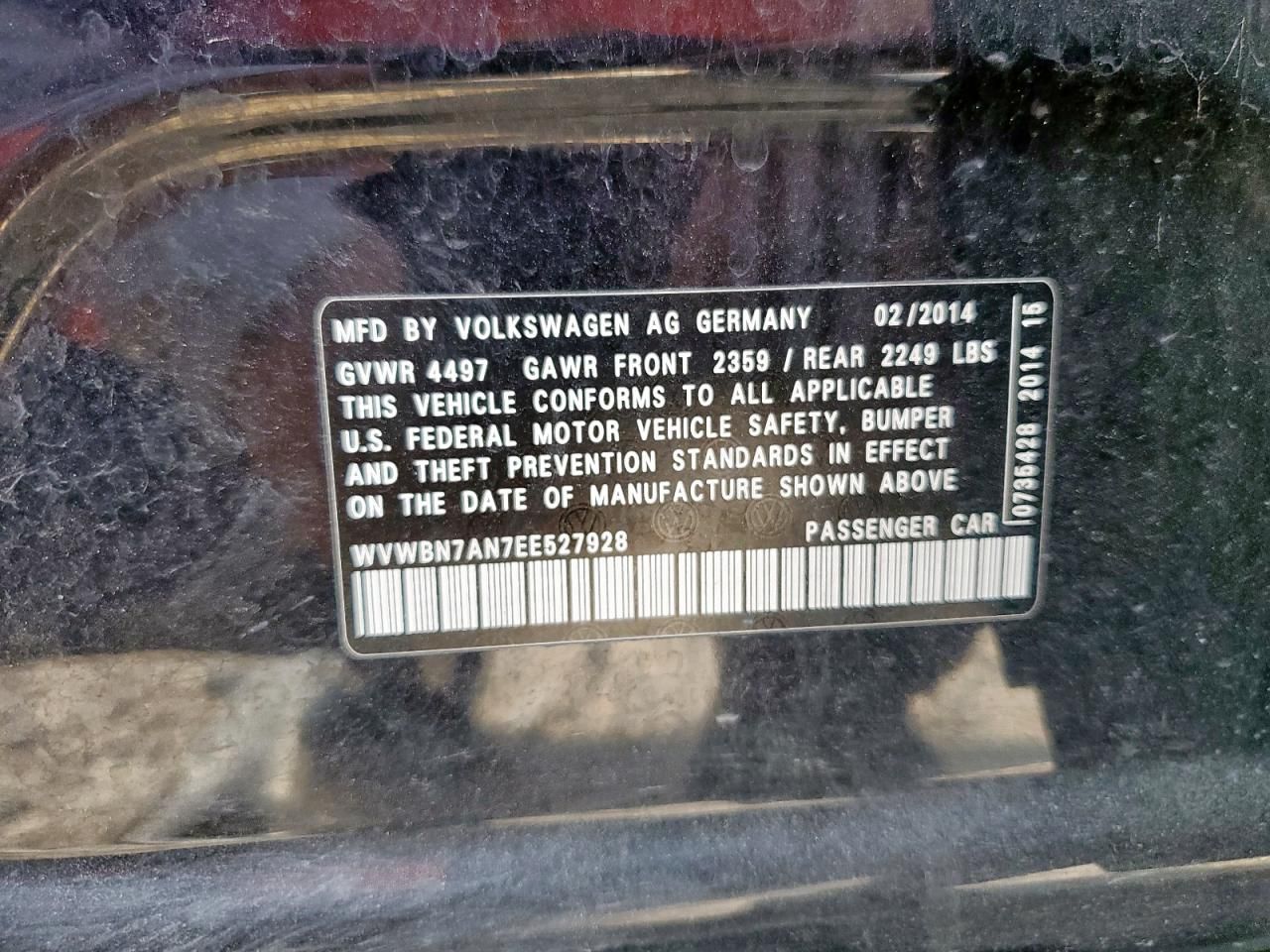 2014 Volkswagen Cc Sport