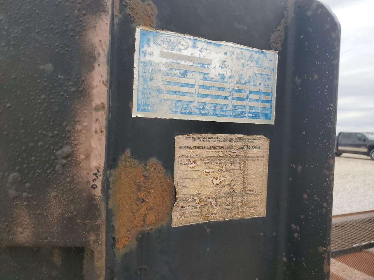 1997 Trailrite 1997 Trail Rite Equipment Trailer