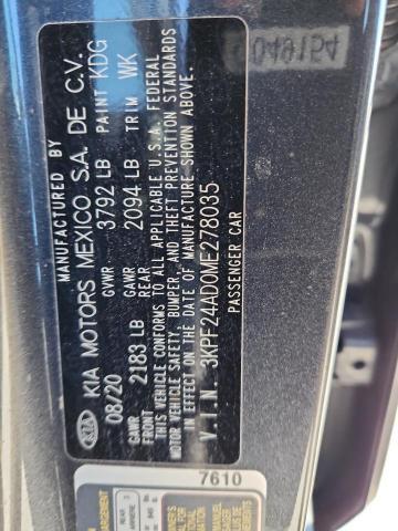 2021 KIA Forte fe