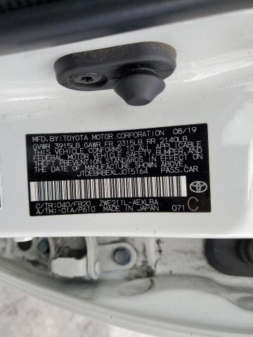 2020 Toyota Corolla le