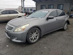 Infinity salvage cars for sale: 2013 Infinity G37 Sedan Journey