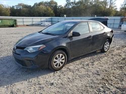 Salvage cars for sale from Copart Augusta, GA: 2014 Toyota Corolla l
