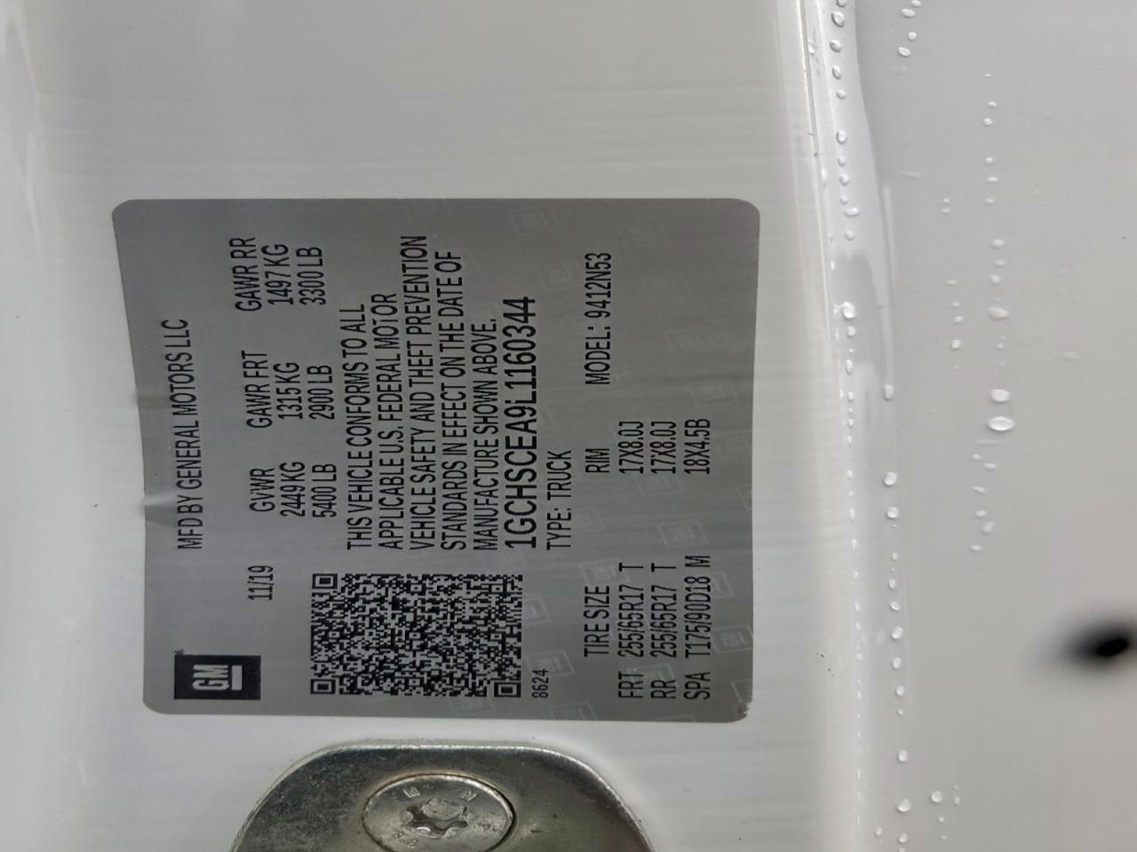 2020 Chevrolet Colorado lt