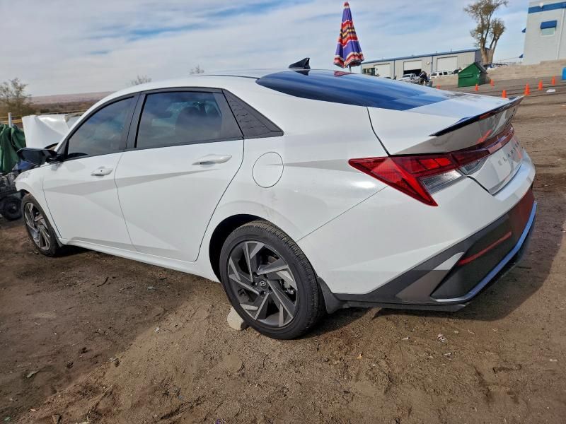 2025 Hyundai Elantra Blue