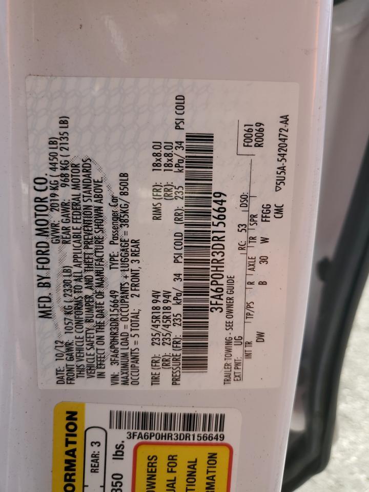 2013 Ford Fusion se