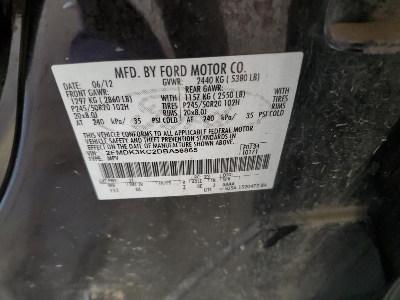 2013 Ford Edge Limited