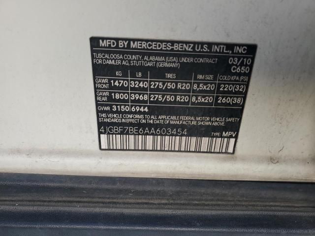 2010 Mercedes-Benz Gl 450 4matic