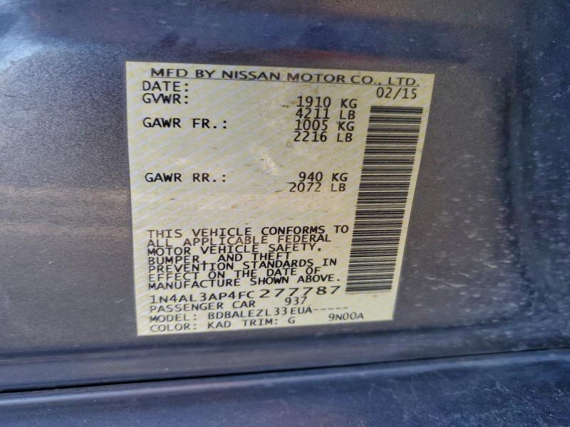 2015 Nissan Altima