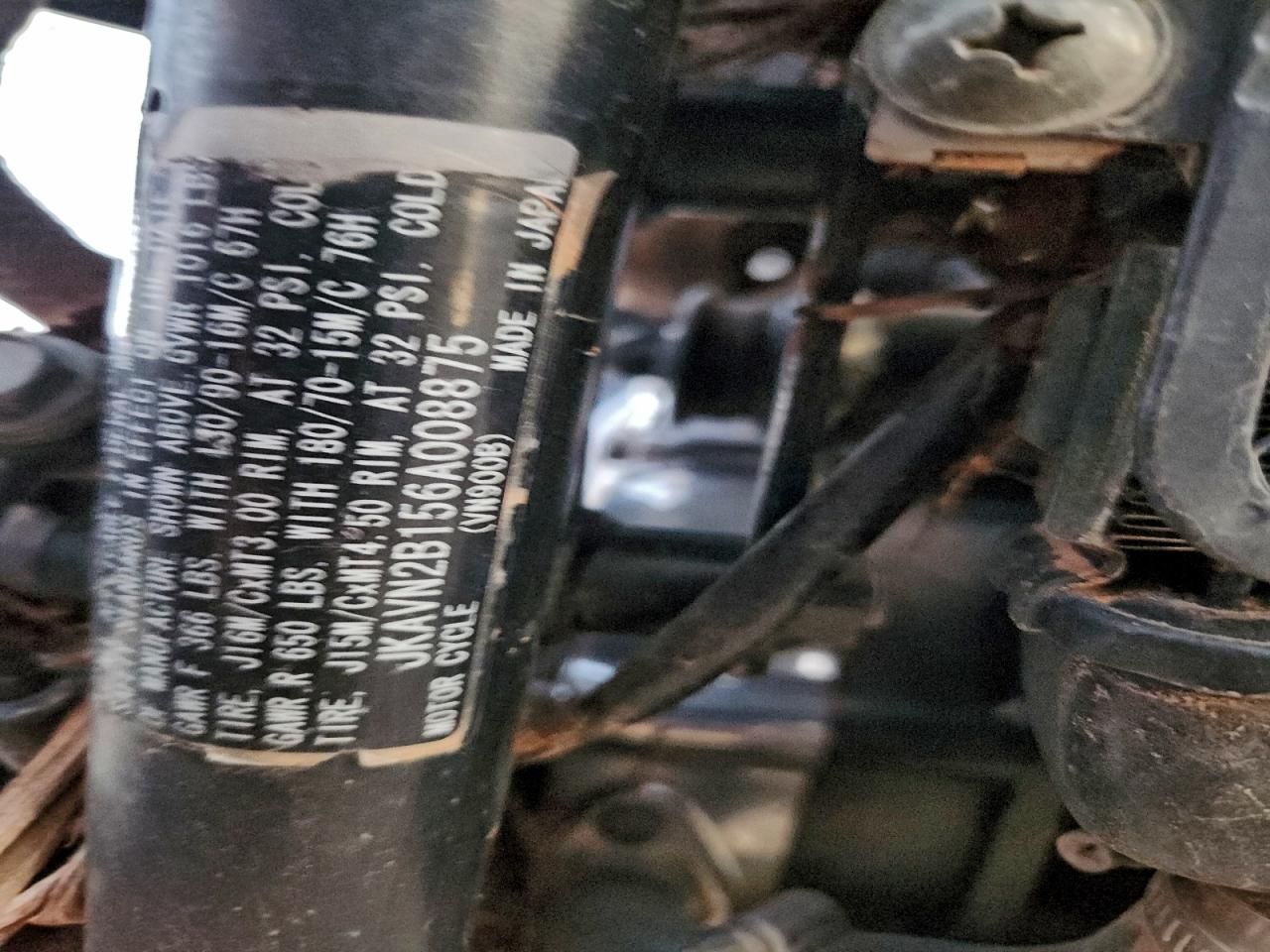 2006 Kawasaki Vn900 b