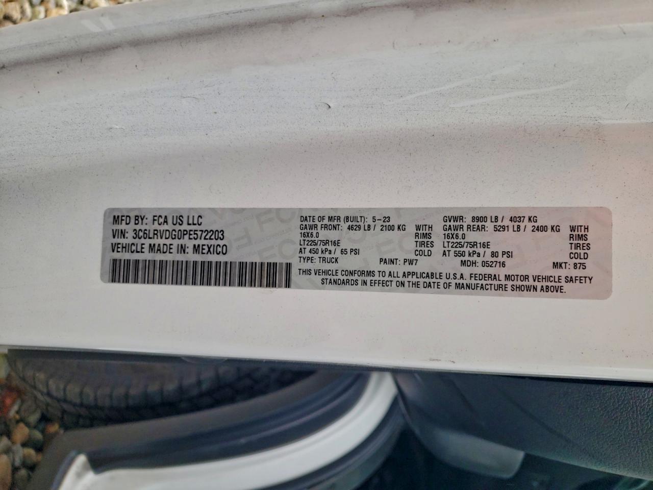2023 Dodge RAM Promaster Delivery Van