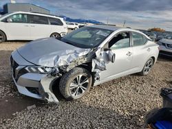 Nissan salvage cars for sale: 2021 Nissan Sentra sv