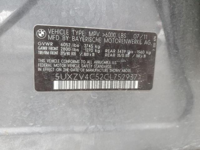 2012 BMW X5 Xdrive35i