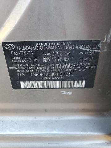 2012 Hyundai Elantra gls