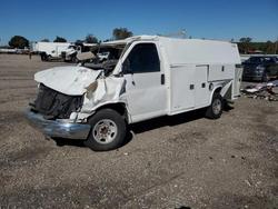 Salvage trucks for sale at Newton, AL auction: 2008 Chevrolet Express Utility / Service Truck