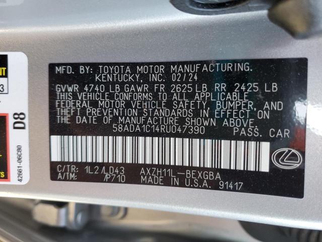 2024 Lexus Es 300h Base