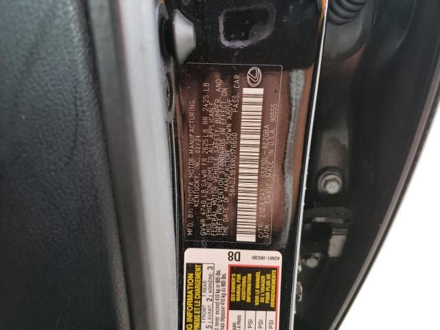 2024 Lexus Es 350 Base