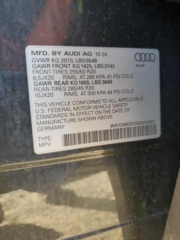 2025 Audi Q6 E-tron Premium Plus