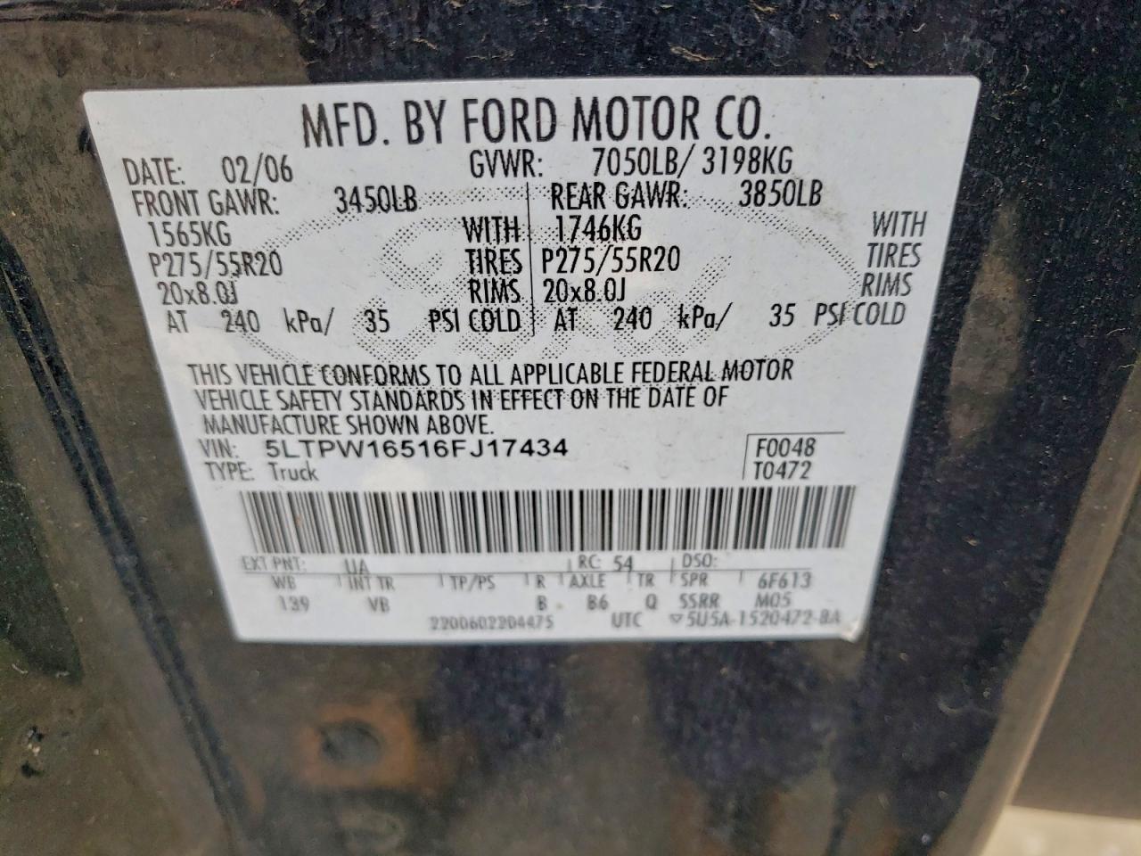 2006 Lincoln Mark LT