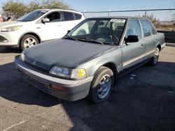 Honda salvage cars for sale: 1989 Honda Civic lx
