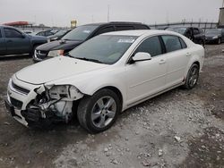 Chevrolet salvage cars for sale: 2011 Chevrolet Malibu 2LT
