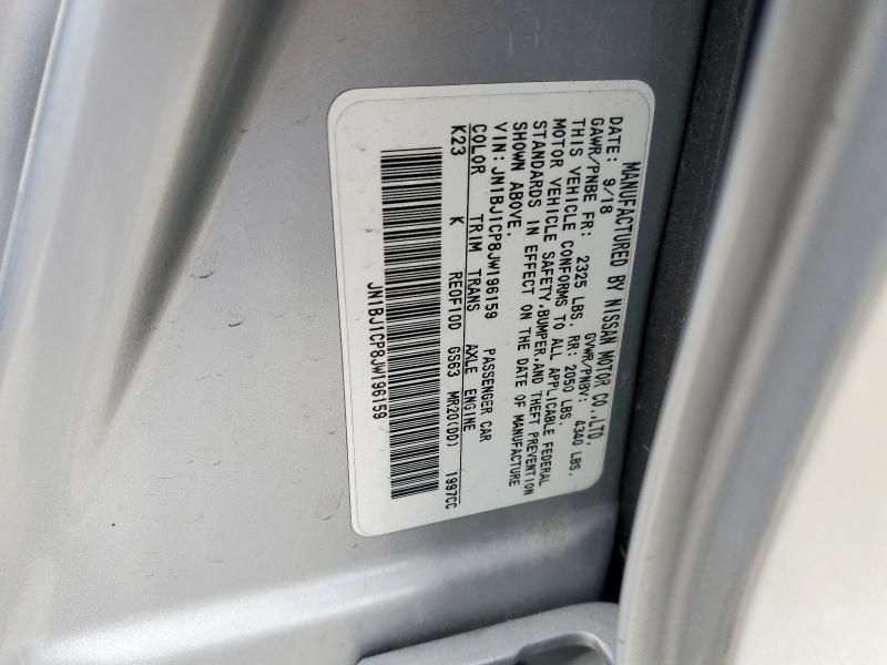 2018 Nissan Rogue Sport s