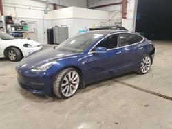 Tesla salvage cars for sale: 2018 Tesla Model 3