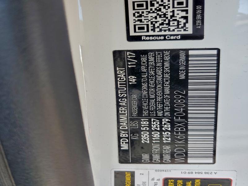 2018 Mercedes-Benz E 400