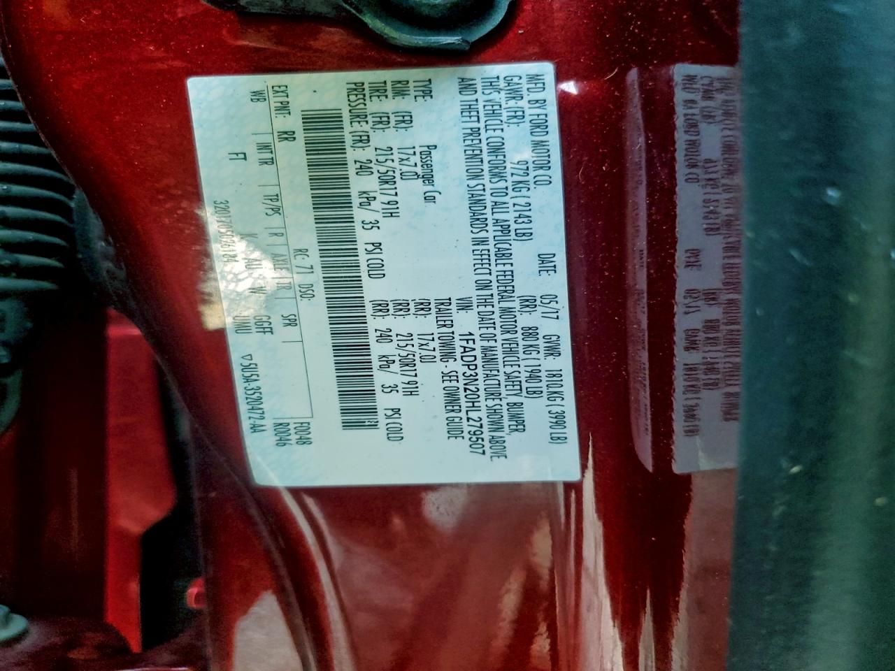 2017 Ford Focus Titanium