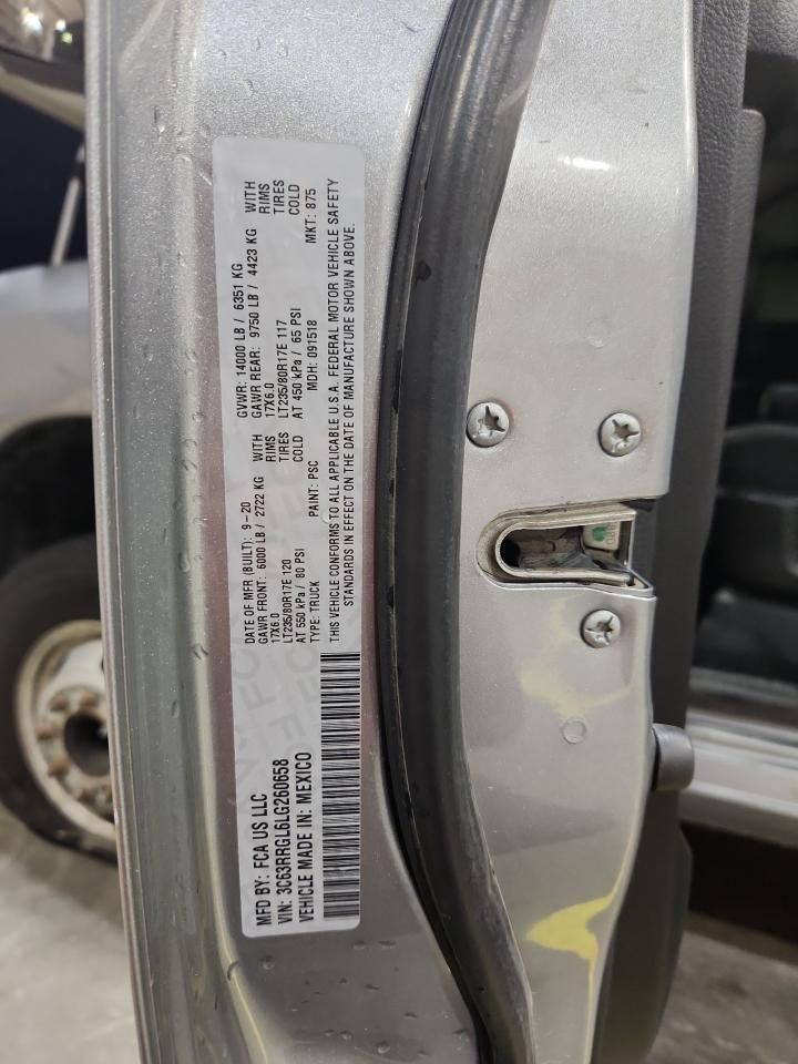 2020 Dodge Ram 3500 Tradesman