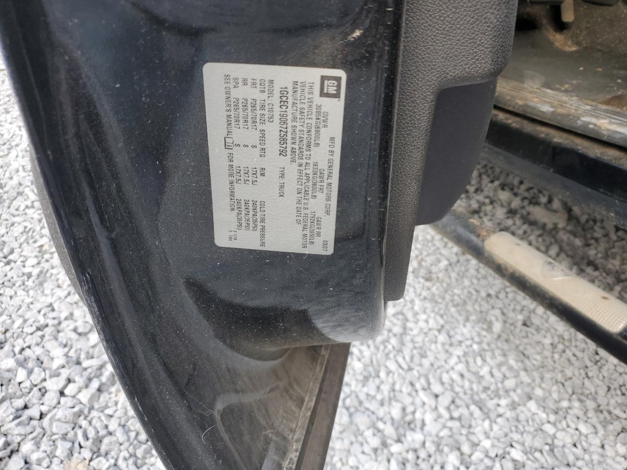2007 Chevrolet Silverado C1500