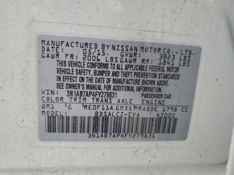 2015 Nissan Sentra s