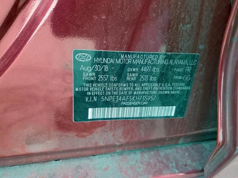 2019 Hyundai Sonata Limited