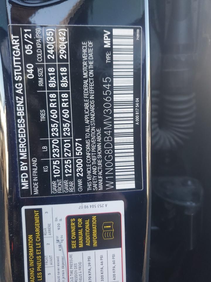 2021 Mercedes-Benz Glc 300