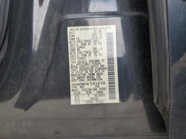 2006 Nissan Xterra off Road