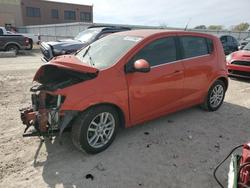 2013 Chevrolet Sonic lt en venta en Kansas City, KS