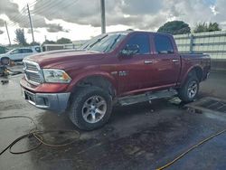 Vehiculos salvage en venta de Copart Clewiston, FL: 2017 Dodge 1500 Laramie