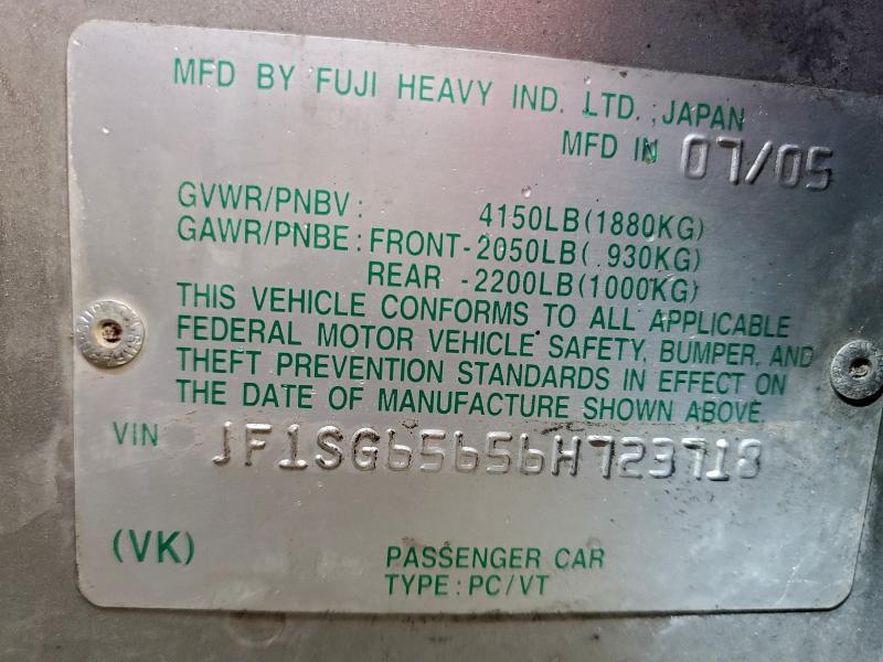 2006 Subaru Forester 2.5x Premium