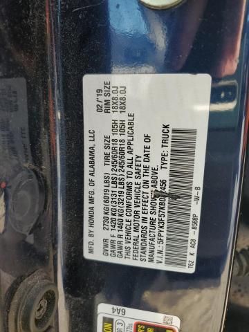 2019 Honda Ridgeline rtl